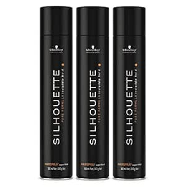 Schwarzkopf Silhouette Super Hold laka 3 x 500 ml = 1500 ml