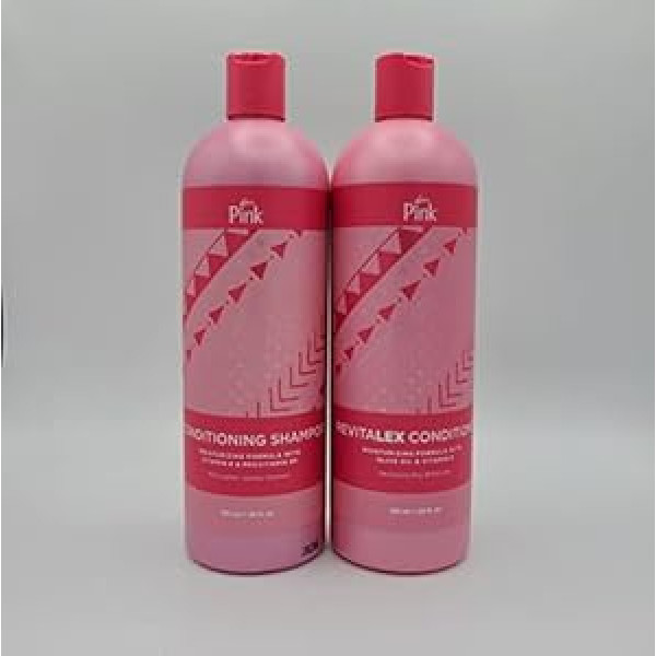 Lusters PINK kondicionējošs šampūns un RevitaLEX kondicionieris no Lusters