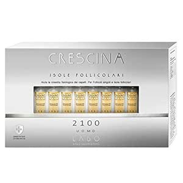 Crescina LABO CRESCINA Treatment Regrescente Hair FOLLICULAR ILANDS 2100 Мужские флаконы, 20 флаконов