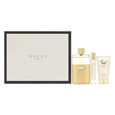 Gucci Guilty for Her Parfum 90 ml + B/L 50 ml + Mini 7,4 ml komplekta plaukts