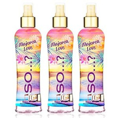 So…? Tātad…? Summer Escapes Sieviešu Maljorkas mīlestības smaržas ķermeņa migla, ķermeņa aerosols sievietēm, 200 ml komplekts (3 iepakojumā)