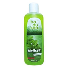 Badusan Bubble Bath Melissa 6 x 750 ml Bath Additive Care Bath Pack of 6