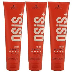 Schwarzkopf OSIS TEXTURE G.FORCE veidošanas želeja 150 ml Iepakojumā 3 (3 x 150 ml)