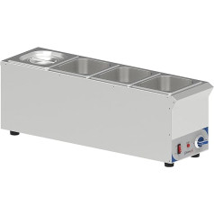 Water Bath for Sauce 4 x GN 1/6 Compact