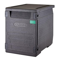 Cambro EPP4060F9R-110 Voorloader 9 sliedes 60 x 40 cm 126 litri melns