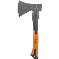 BFG – Spaltaxt – Forstaxt – Axt – Universalaxt – Axt für Garten - Outdoor Axt - Gehärteter Stahl – Glasfaser - Rutschfester Stiel - Beil – Handaxt - Axt Holz Spalten – Holzaxt – 1000g