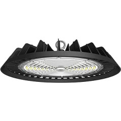 illumitec Pack of 2 LED Indoor Spotlights 200 W 148 lm/w 5000 K Daylight White Low Glare Dimmable Beam Angle 90° UFO Indoor Light Industrial Lamp High Bay Light Indoor Low Spotlight Indoor Lighting