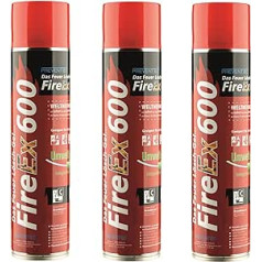 Prevento FireEx 600 ugunsdzēšanas gēla iepakojums pa 3