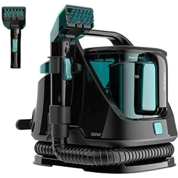 Cecotec Polsterstaubsauger Conga 5000 Carpet&Spot Clean XXL. 650 W, Zwei Tanks, Einer für sauberes Wasser und Einer für schmutziges Wasser, Wassersprüher un 11 kPa Saugleistung