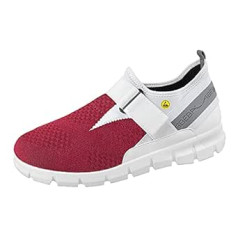 37374 ESD Slippers Bordeaux/White 45