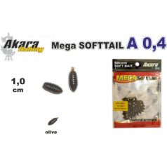 Silikona māneklis AKARA Mega SOFTTAIL «A 0,4»