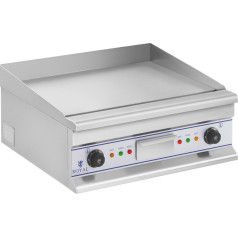 Gluds grila plātnes elektriskais grils cepšanai 60cm 400V Royal Catering RCG 60S