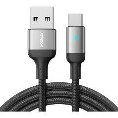 USB - USB-C кабель для быстрой зарядки A10 Series 3A 2м черный