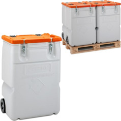 MOBIL BOX 170L bīstamo atkritumu konteiners - oranžs