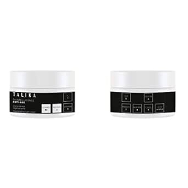 Talika Skintelligence Anti-Age Regenerating Night Cream - Night Cream Anti-Ageing Sejas krēms tvirtai un gludai ādai - Mitrinošs krēms visiem ādas tipiem - 50 ml