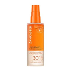 Lancaster Sun B sauļošanās ūdens SPF 30, īpaši viegls, atsvaidzinoša tekstūra un ātri iedegums visiem ādas tipiem, 150 ml