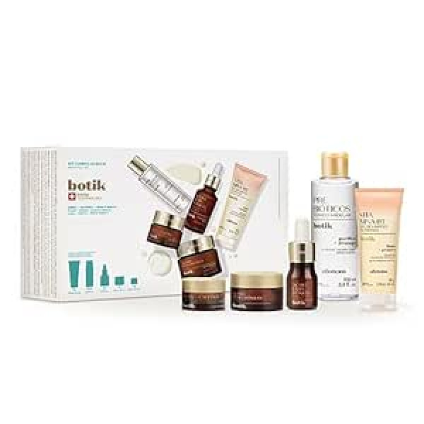 O Boticário Botik Skin Care Set: Complete Face Routine | High Performance Serum, Face Cream, Facial Cleansing Gel, Micellar Tonic and Eye Cream (5 Products)