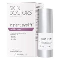 ‎Skin Doctors Skin Doctors Instant Eyelift, ar hialuronskābi, samazina grumbu parādīšanos, acu maisiņus, pietūkumu un savelk ādu ap acīm 10 ml