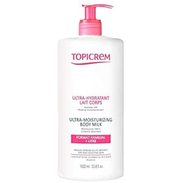 Topicrem Ultra Moisturizing Body Milk 1000ml no Topicrem