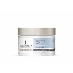 Afrodita Professional Clean Up Enzymatic Peeling for Face and Hands, 100 g, For Complete Regeneration of All Skin Types, Exfoliating & Deep Cleansing