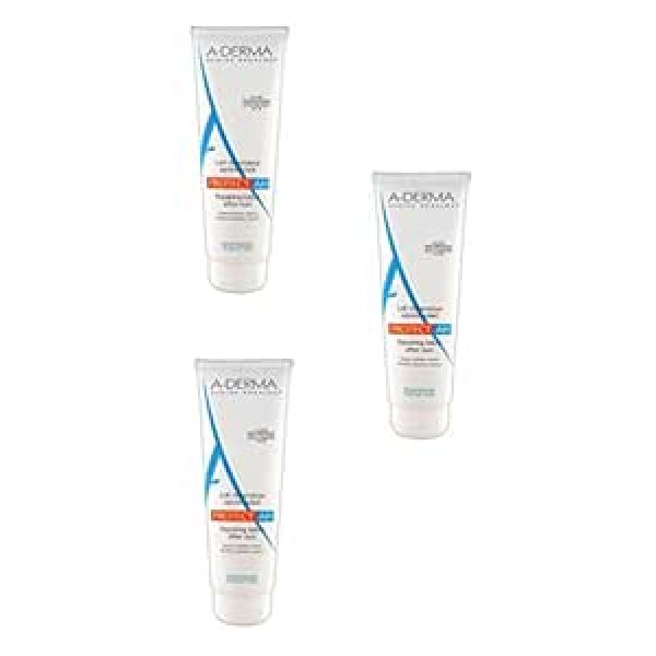 A-Derma 3 Derma Protect Ah Repair After Sun Losjons 3 x 250 ml Losjons Exfoliate Aftersun Izpārdošana