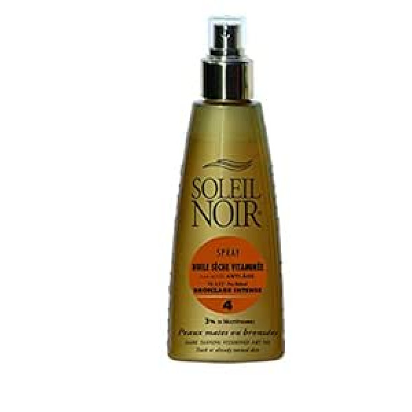 Soleil Noir 44 Oil Spray, for Dryer, Vitamins, 4 Intense Tan