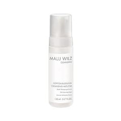 Malu Wilz Cotton Blossom Cleansing Mousse 150 ml I Skincare sejas tīrīšanas līdzeklis rūpīgai un maigai sejas tīrīšanai I Make Up Remover I Vegan