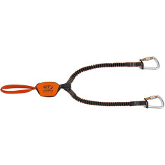 Climbing Technology Classic-k Slider, Set Ferrata Unisex – Erwachsene, Orange/Grau, Einheitsgröße