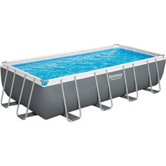 18 x 9 x 48 inches/5.49 m x 2.74 m x 1.22 m rectangular pool set