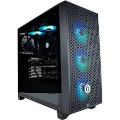 CYBERPOWERPC Luxe Gaming PC - Intel Core i9-11900KF, Nvidia RTX 3060 12GB, 32GB RAM, 1TB NVMe SSD, 650W 80+ PSU, WLAN, Water Cooling, Windows 11, 4000D Airflow