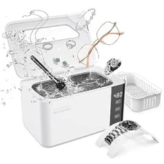 Ultrasonic Cleaning Device, Ультразвуковой очиститель для очков, ювелирных изделий, часов, зубных протезов, Устройство для чистки очков с мощной очистк