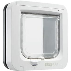 SureFlap Microchip Cat Flap pelēks/balts (pelēks)