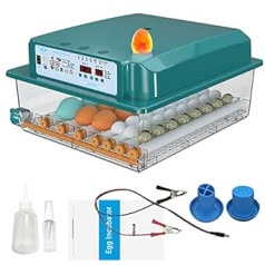 Fully Automatic Incubator Chicken Incubator with Automatic Rotation System and Temperature Control, Egg Incubator Incubator for 36 Eggs (36)