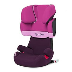 Cybex Silver Solution X-Fix Toddler Car Seat Group 2/3 (Purple Rain/ Purple)