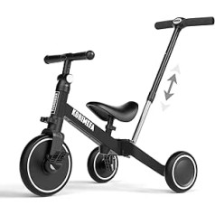 Трехколесный велосипед KORIMEFA 3-в-1 для малышей от 2 лет, сертифицированный CE трехколесный велосипед/беговел/детский трехколесный велосипед д