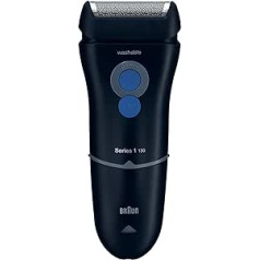 Braun Series 1 elektriskais skuveklis 130s, melns