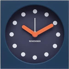 Atceries Galda pulksteni ar modinātāja funkciju, stilīgs dizains satiekas ar uzticamu funkcionalitāti, mazs analogais modinātājs bez atzīmēšanas ar vienkāršu darbību