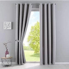 Gardinenbox 201920600-2 NewYork Blackout Curtains