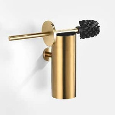 Farcetor Toilet Brush Wall Mounted Toilet Brush Holder Wall Gold Toilet Brush and Holder Toilet Brush Holder Bathroom