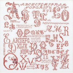 Thea Gouverneur - Cross Stitch Kit - Antique Drawing Collector - Linen - 36 Count - For Adults - 2093