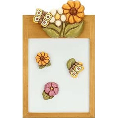 THUN - Wooden Blackboard with Marigold Blossom Ceramic Autumn Stories