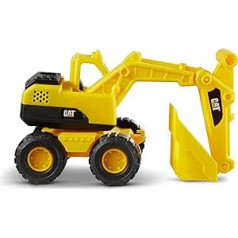 Caterpillar - Excavator Cat 38cm Plastic Joint Construction Vehicle - Yellow