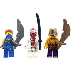 LEGO Ninjago Ninjago: 3 figūriņas (Jay Snappa un Sleven) figūriņu komplekts dāvanu iepakojumā