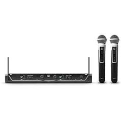 LD Systems U305 HHD 2 Dual Wireless Microphone System with 2 x Handheld Microphone Dynamic 584-608 MHz