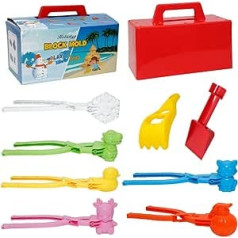 Holady 22-teiliges Strand-Sandspielzeug-Set,umweltfreundliches ABS, langlebig, Dicker Kunststoff, komplettes Geschenkset inklusive Spielzeugauto, Sonnenbrille, Strandeimer, Sandform, Sandschaufel