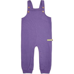 skaļš + lepns Girls' Interlock, GOTS Certified Dungarees