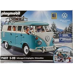 PLAYMOBIL 71657 Volkswagen T1 Camping Bus Winter Edition Edeka (Limited Edition)