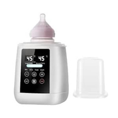 Pudeles sildītājs mazulim, ātra uzsildīšana ar temperatūras kontroli, LCD displejs, tvaika sterilizators un automātiska mātes piena bērnu pārtikas izslēgšana