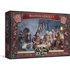 Ledus un uguns miniatūras uz galda virsmas Bolton Heroes I Box Set — stratēģijas spēle pusaudžiem un pieaugušajiem, vecumā no 14 gadiem, 2+ spēlētāji, 45–60 minūšu spēles, izgatavotājs CMON