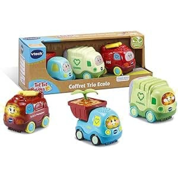 VTech 418305 TUT Bolides 3 interaktīvie transportlīdzekļi, daudzkrāsaini